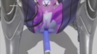 Group Sextoy Riding Soaked Cunts from OverWatch (Voices and Sound) - Part three