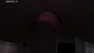 Jill Valentine spies on a hawt angel publicly screwing butt with a sex tool (Sound) - Part three