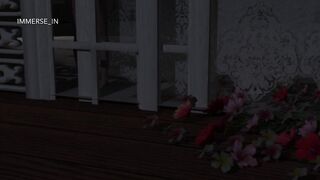 Jill Valentine spies on a hawt angel publicly screwing butt with a sex tool (Sound) - Part three