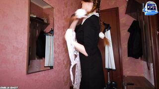 Школьница соблазнила своего одноклассника перед уроками