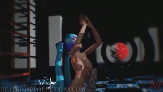 Miku is giving it her all to Oh My Beauty - Nonstop -1197