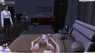 Sims 4 (Renowned three honeys bang)