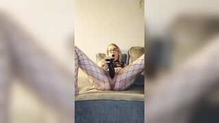 Constricted Twat Takes BBC like a Pro