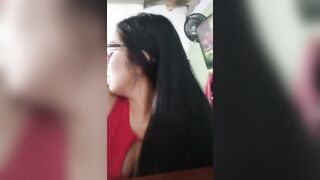 My wife calling me and I'm here busy with her sister in the room