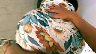 Large butt older woman escapes from her spouse