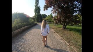 Public Fellatio and Sex - Cheating on her Boyfriend with a stud from Tinder