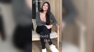 Latin babe Amateur Porn Actress Talks About Getting Illustrious In Interview!