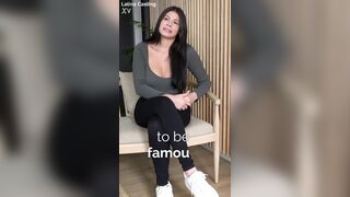 Latin babe Amateur Porn Actress Talks About Getting Illustrious In Interview!