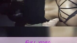 Homemade Skinny Black Amateur