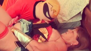 Granny's Mr Incredible Bangs WonderWoman