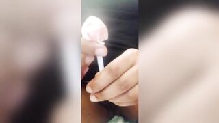 nineteen Year Old Hawt Collage Beauty Anippe is Peeing In Crap-house & This babe's supper honry now & masturbating