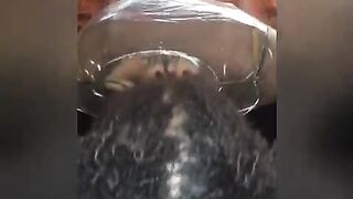 Black Sloppy Fellatio and Riding a Bbc