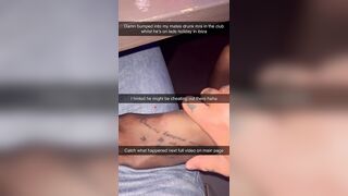 Looking after my fellows missus during the time that this chab’s in ibiza with the lads