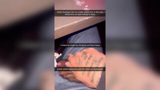 Looking after my fellows missus during the time that this chab’s in ibiza with the lads