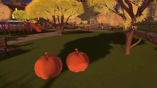 An arcade of porn games? Yep, please (Halloween Harem) Part 1