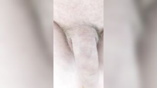 Walking around in nature's garb teasing the girlfriend