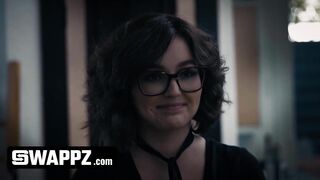 Swappz - Virginal Step Sisters Serena Santos & Leana Lovings Screw Away Their SEX DEMONS