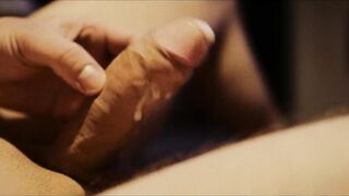 Slow and healing climax. Leg quivering and intensive throbbing cum [4k]