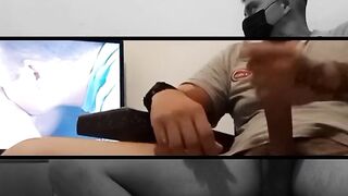 Masturbating to Abby Somers clip