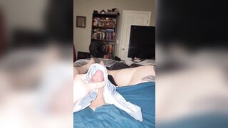 Came in her pants and gave 'em back ????