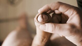 Runkar min svenska kuk - Jerking my swedish cock