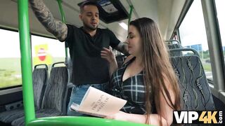 VIP4K. I'm so moist and wanna suck your knob. Sexy sex with Vitoria Vonteese