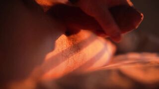 Sluggishly wake up with me - Gently touching my soft penis until it grows