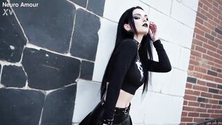 Rock Gal and Hot Gothic Dream (AI Generated)