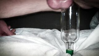 Home alone playing anal