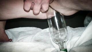 Home alone playing anal