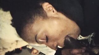 Mouth bang me and fellatio creampie