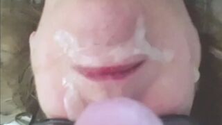 Large Titties Teat Pulling & Face Bang Facial !