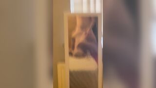 I love ot hard-Scarlet(sex doll)it get hard ina stand doggy