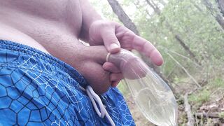 unfathomable woods void urine in a fuck-rubber