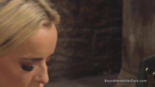 Wicked Large Breasts Lesbo Thrall Fingering Herself With Madame Watching Her