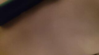 POV - This babe begins to fun herself solo and I screw her