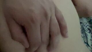 Blond Mexican Latin babe Doggy position