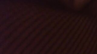 Having pleasure in motel with window open