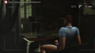 A excited cheating wife who finds a fresh toy to play with her vagina - The sims 4