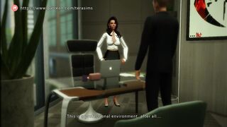 A excited cheating wife who finds a fresh toy to play with her vagina - The sims 4