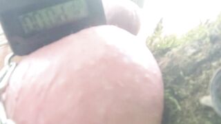 suspendu a un arbre avec cadenas minuteur 15 min