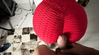 stepsister has a hot butt whilst looking for her brassiere I spunk flow on booty /CandyLuxxx