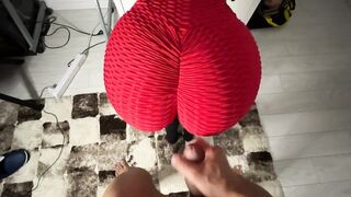 stepsister has a hot butt whilst looking for her brassiere I spunk flow on booty /CandyLuxxx