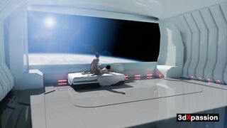 VR Nexus three Orbit – Hardcore Space Sex Anal, Doggy style & Perspired Bang in Zero Gravity