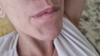 Eating semen compilation two