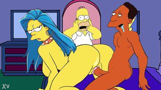 marge simpson folla rico