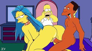 marge simpson folla rico