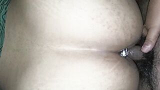 Homemade anal-act of love with a big beautiful woman with a fat twat and a taut booty