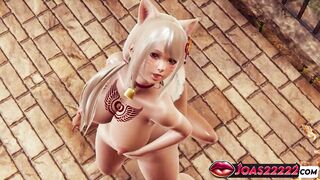 Kitty Cosplay Manga – Moritani Kanami With Large Titties Teasing Kiss, Fingering Her Juicy Cunt & Sextoy Insertion Ending In Squirt