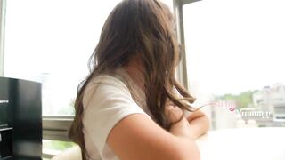 I look BELOW my classmate's PETTICOAT and I CAN'T RESIST the urge to SCREW HER. We skip class and I nearly END UP INSIDE HER.